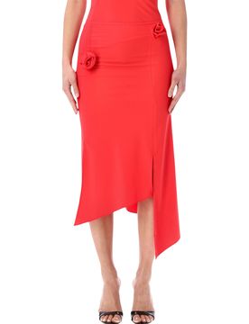 Coperni Flower Midi Skirt