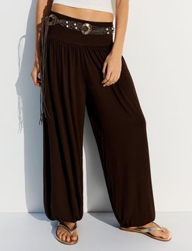 Ceinture Effet Croco 85 Marron