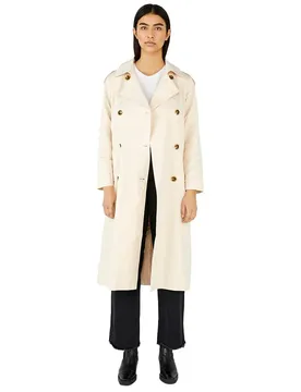 Cappotto Clara Trench Sandshell 38