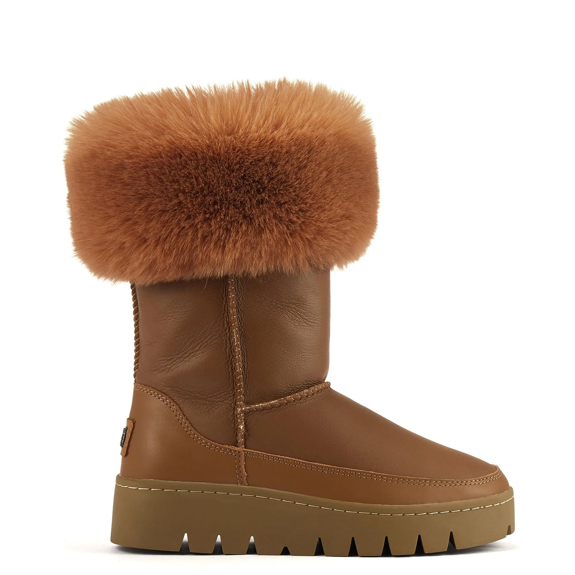 Womens Cachet Chestnut Boot - Brown - Size Eu 40 - Australia Luxe - FashionsVida