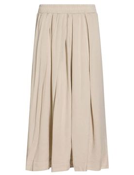 Falda midi Mujer Beige L,M,S Mujer
