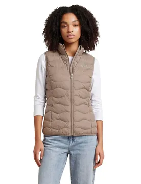 Ea7 Damen Weste Beige 510665