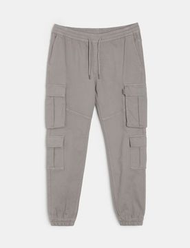 Sinsay - Jeans cargo - grigio