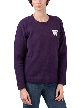 Asta Sweatshirt Aubergine L Damen