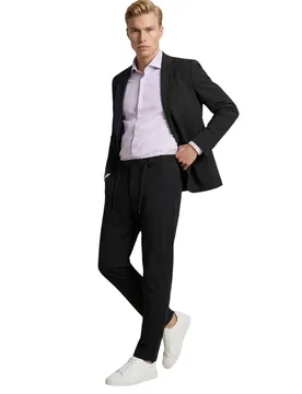 Yos Herren Anzug Schwarz 517067
