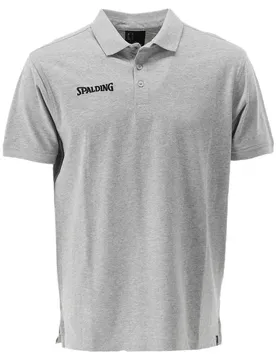 Polo à Manches Courtes Grey Melange M