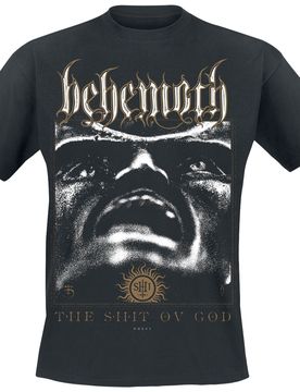T-Shirt - The Shit ov God - Reign In Hell - S bis M - für Männer - Größe S - schwarz - Lizenziertes Merchandise! - Männer - male