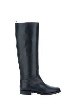 Stivali in pelle NERO 36