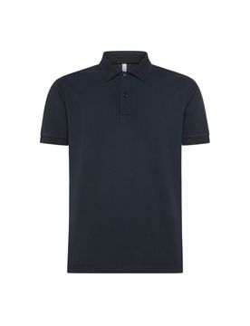 Polo Cold Dye Navy Blue A34104