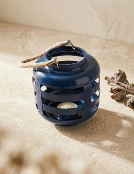 Sinsay - Lanterna in metallo - blu