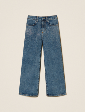 TWINSET jeans bambina blu medium