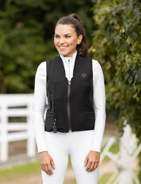 Sicherheits-Airbag-Weste MANEGE schwarz XXS - Covalliero - FashionsVida
