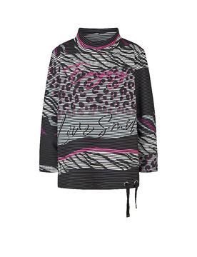 Langarmshirt schwarz 48 damen