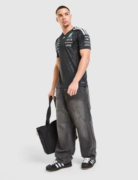 Mercedes Amg Petronas F1 Driver Shirt - Herren, Schwarz - male - Size: L