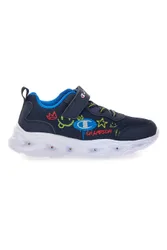 Sneakers blu con stampa e luci Funfair Print B PS Low Cut Shoe 33
