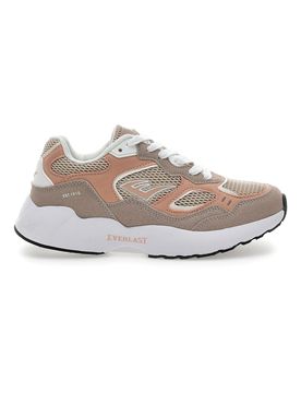 Sneakers Rosa Con Platform Ev608 38