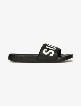 Superdry Damen Core Badesandalen Black - Größe: 5-6 - 29.99 - FashionsVida