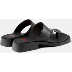Sandalias de tacón de mujer de piel dana twins