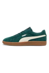 Sneakers verdi in pelle scamosciata con suola marrone Smash 3.0 44½