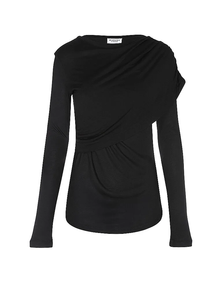T-shirt manches longues DRESSI noir 40 - Marant Etoile - FashionsVida