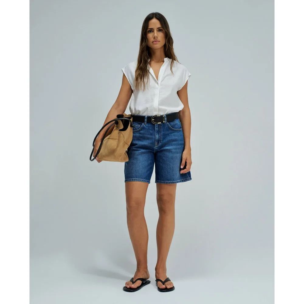 Pantalones cortos de denim de mujer - Salsa Jeans - FashionsVida