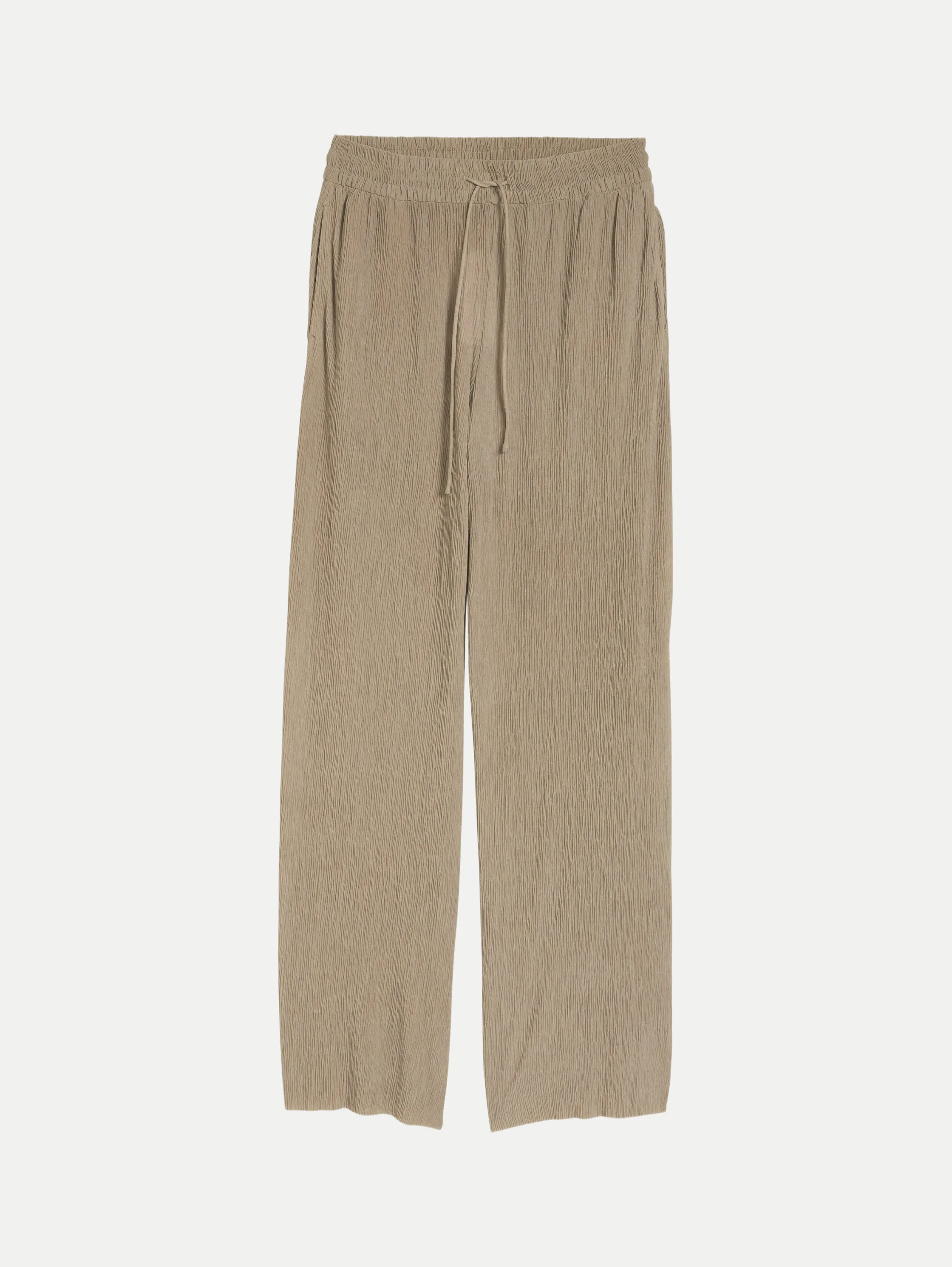 Wide- Leg Hose mit elastischem Bund Beige 40/30 - Tom Tailor Casual - FashionsVida