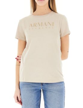 T-shirt girocollo BEIGE XXL