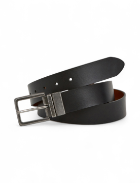 Para hombre. PM021060 Cinturón Reversible (90 cm), Casual, Piel