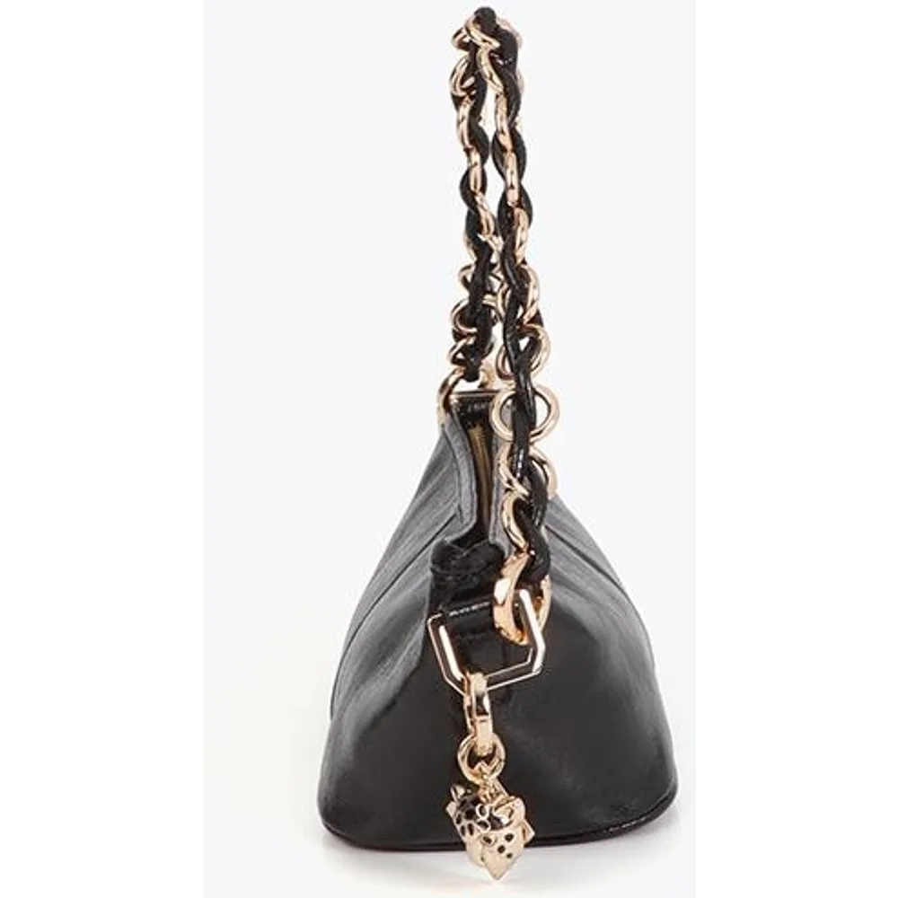 Bolso de fiesta efecto brillante con cierre de cremallera - Lola Casademunt - FashionsVida