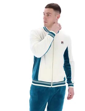 Miguel Velour Archive Track Top - XS - FILA - FashionsVida