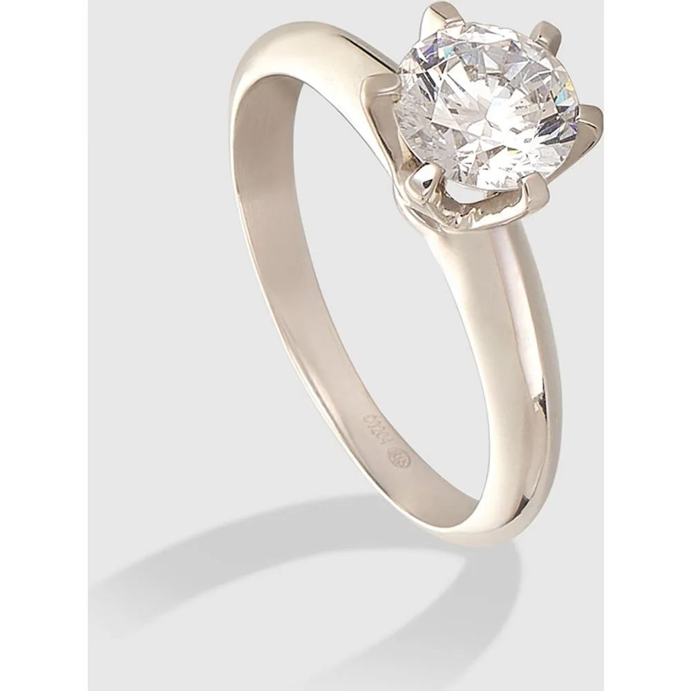 Anillo de oro y diamante solitario Diamonds - El Corte Inglés - FashionsVida