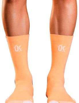 Running alto calcetines running Naranja (45-47)