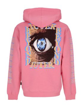 Felpa Cappuccio Uomo Beyond Hoodie Pink