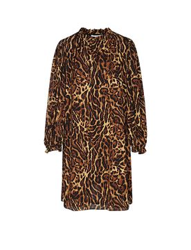 Midikleid marrón 50