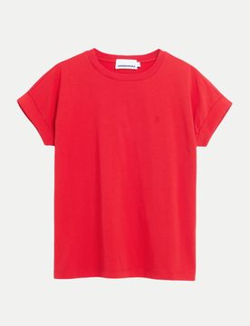 ARMEDANGELS T-Shirt Idaara Rot L