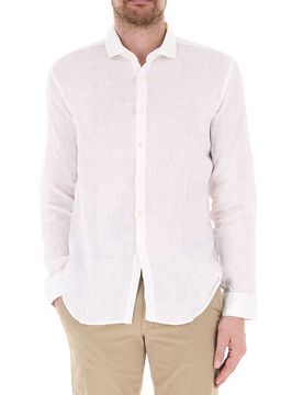 QB24 Camicia in lino PANNA XL