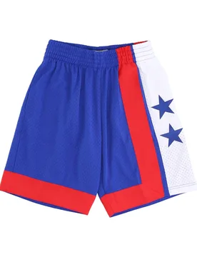 Pantaloncino Basket Uomo Nba Dark Shorts Hardwood Classics Nejnet Original Team Colors - Mitchell & Ness - FashionsVida