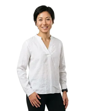 Chemisier à Manches Longues 25041243 Tunic Linen Mix White 38