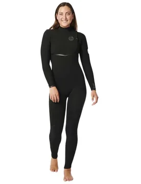 Combinaison En Néoprène à Manches Longues Et Fermeture éclair Dans Le Dos Ebomb 43gb 4/3 Mm Black 6 - Rip curl - FashionsVida