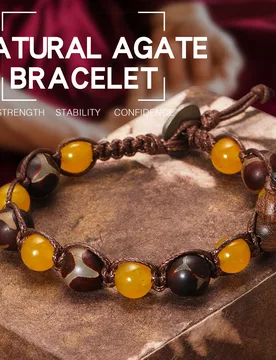 Natural Stone Hand-Woven Bracelet Ladies Men Lucky Charms Adjustable Yoga Bracelet Friendship Jewelry Gift braccialetto tibetano - Aliexpress - FashionsVida