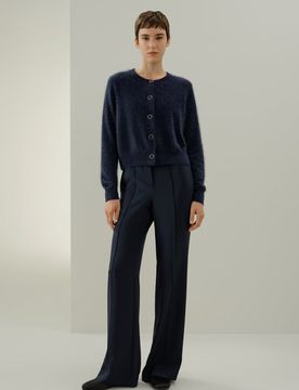 Cardigan Donna Cashmere Spazzolato - S Ultra Morbido Caldo Elegante