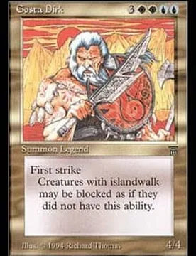 Gosta Dirk Legends - Magic: The Gathering - FashionsVida