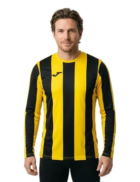 T-shirt à Manches Longues Inter Classic Yellow / Black 2XL - Joma - FashionsVida