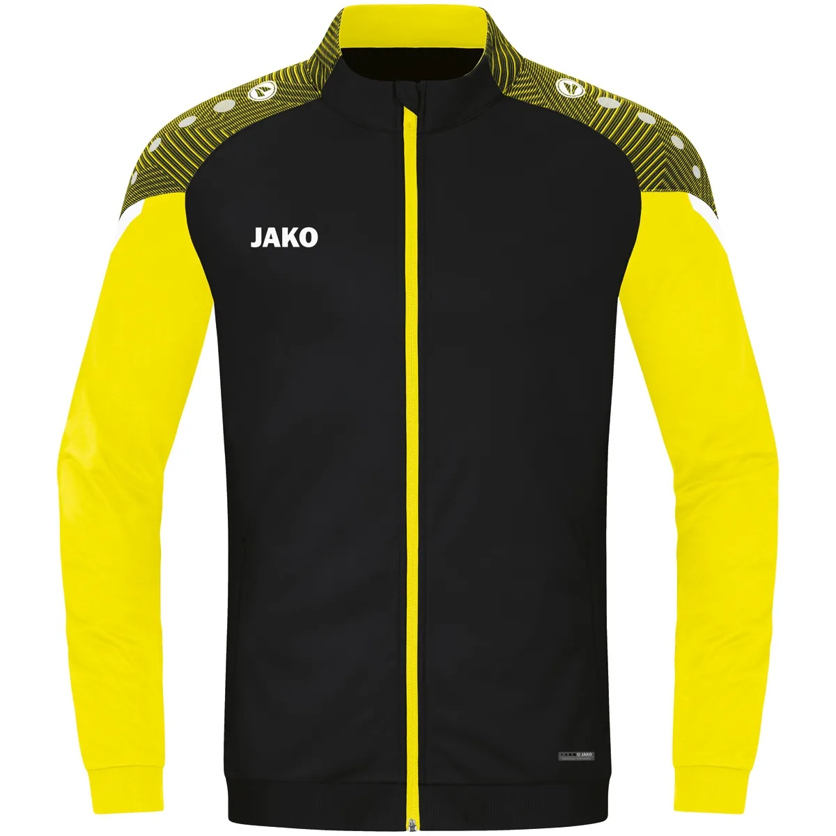 Polyesterjacke Performance (schwarz/soft yellow / Größe XL / Unisex) - Jako - FashionsVida