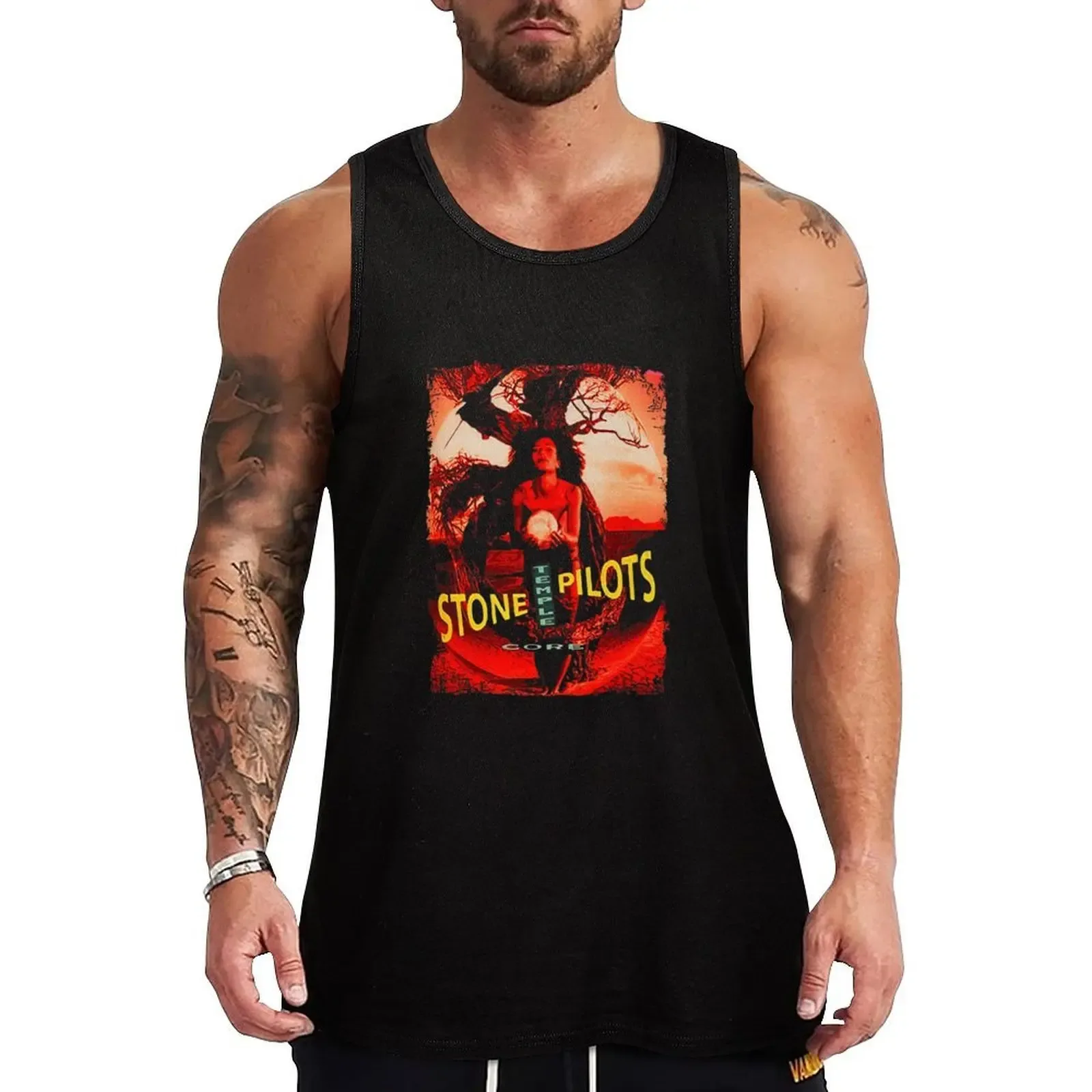 Stone Temple_Pilots Tank Top Everyday Basic Tank Top Comfort Cotton Undershirt - Aliexpress - FashionsVida