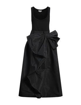 Vestido largo Mujer Negro 38 Mujer