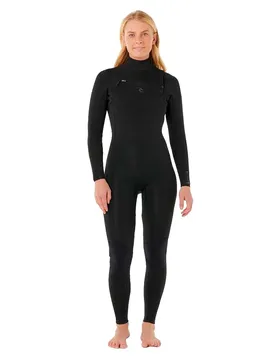 Combinaison En Néoprène à Manches Longues Et Fermeture éclair Sur La Poitrine Dawn Patrol Pro 4/3 Mm Black 12