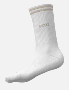 Snocks Socken Unisex Weiß 39-42