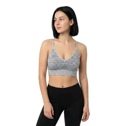 Soutien-gorge De Sport à Faible Impact Seamless Light Grey Melange 75
