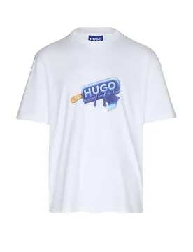 Hugo Camiseta NOGLASY blanco M - Hugo Boss - FashionsVida